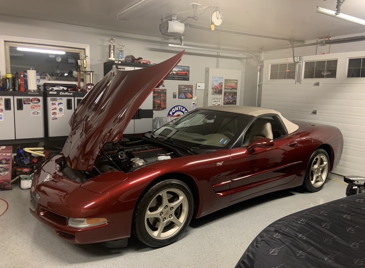 2003 50th Anniversary Convertible owned by Murray Power & Janice Dibbin