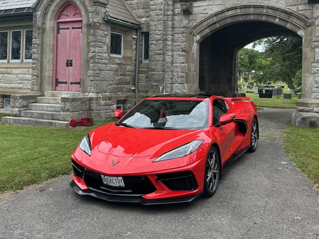 2022 Stingray Coupe owned by George & Linda Branson